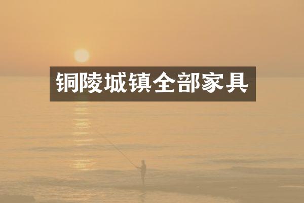 铜陵城镇全部家具