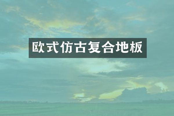 欧式仿古复合地板