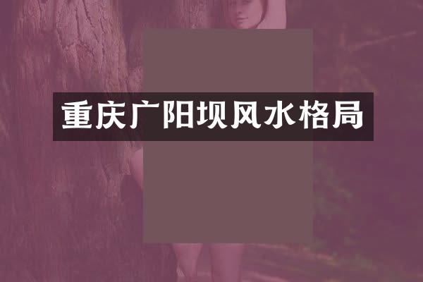 重庆广阳坝风水格局