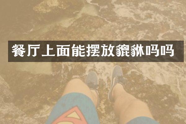 餐厅上面能摆放貔貅吗吗