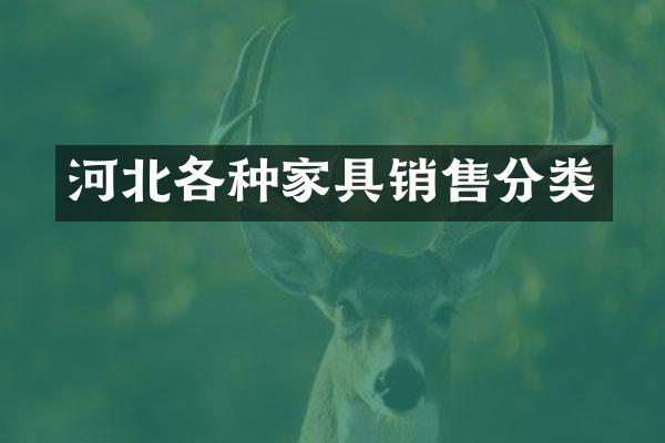 河北各种家具销售分类