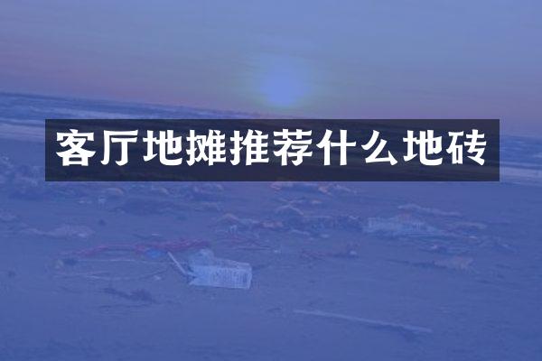 客厅地摊推荐什么地砖