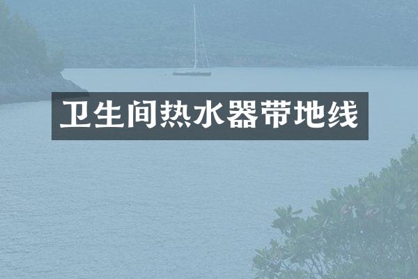 卫生间热水器带地线