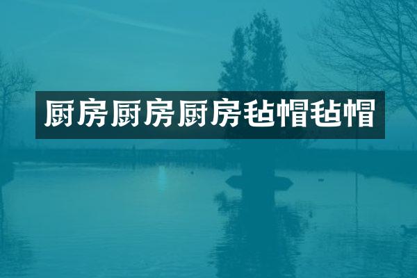 厨房厨房厨房毡帽毡帽
