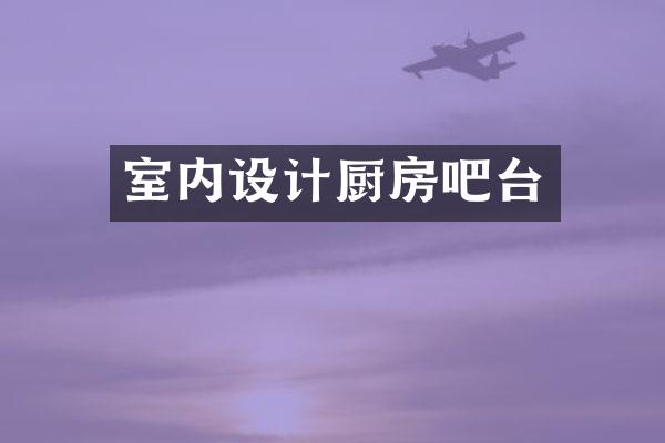 室内设计厨房吧台