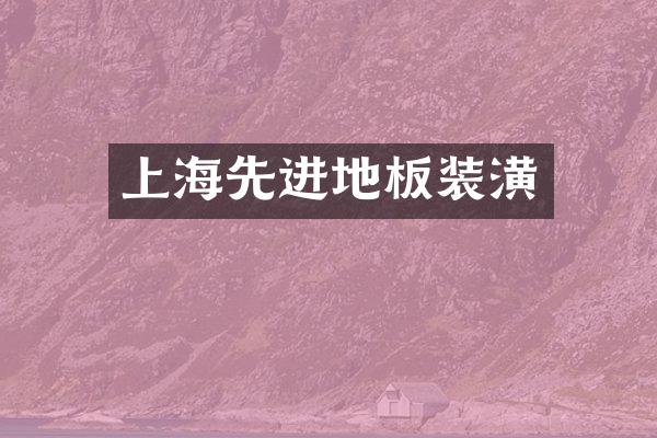 上海先进地板装潢