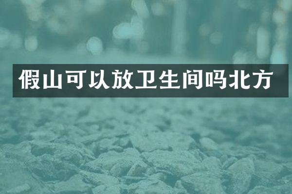 假山可以放卫生间吗北方