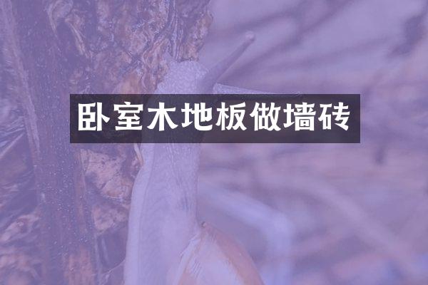 卧室木地板做墙砖