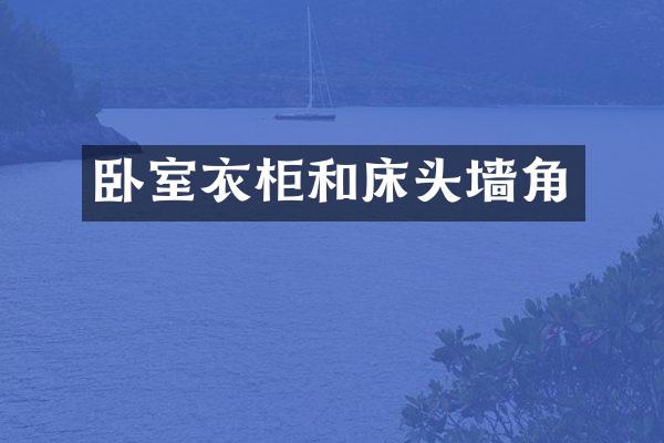 卧室衣柜和床头墙角