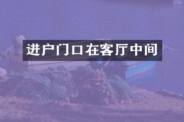 进户门口在客厅中间