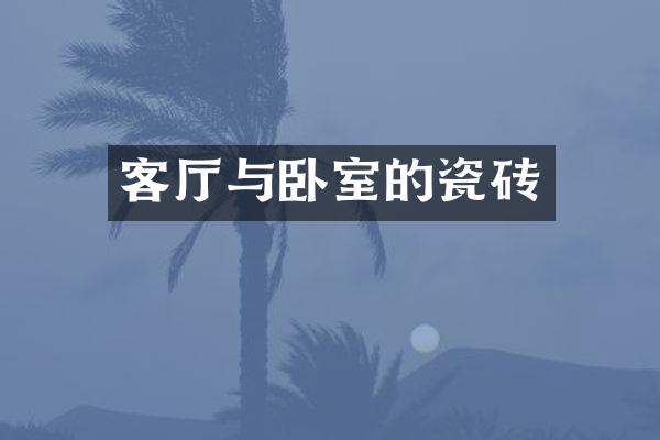 客厅与卧室的瓷砖