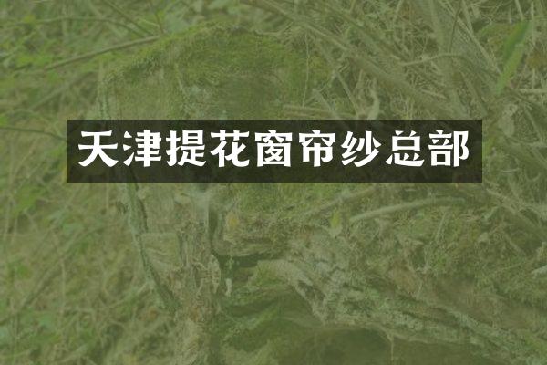 天津提花窗帘纱总部