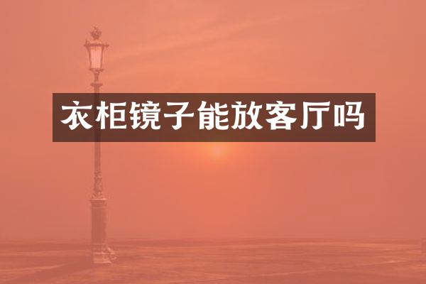 衣柜镜子能放客厅吗