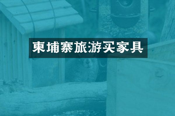 柬埔寨旅游买家具