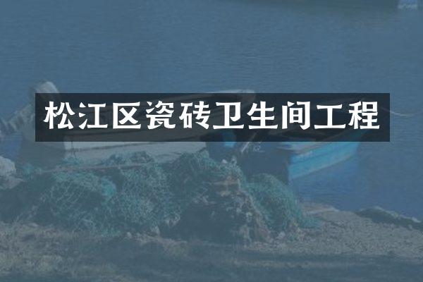松江区瓷砖卫生间工程