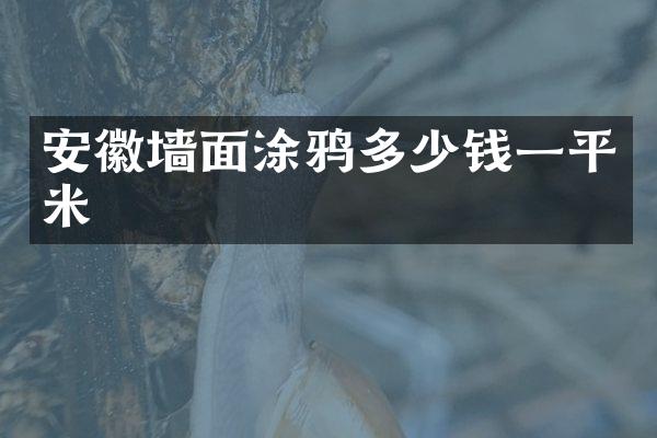 安徽墙面涂鸦多少钱一平米