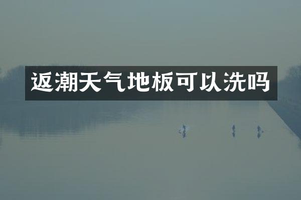 返潮天气地板可以洗吗