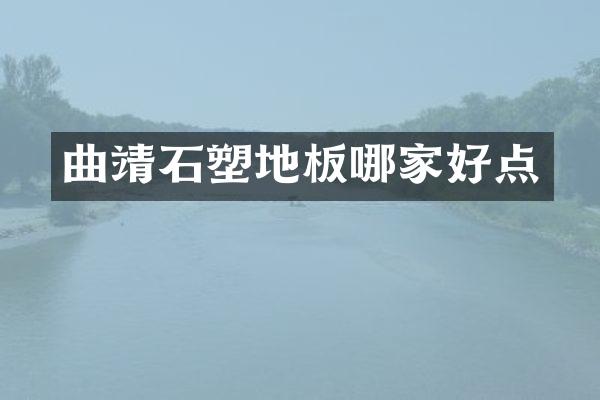曲靖石塑地板哪家好点