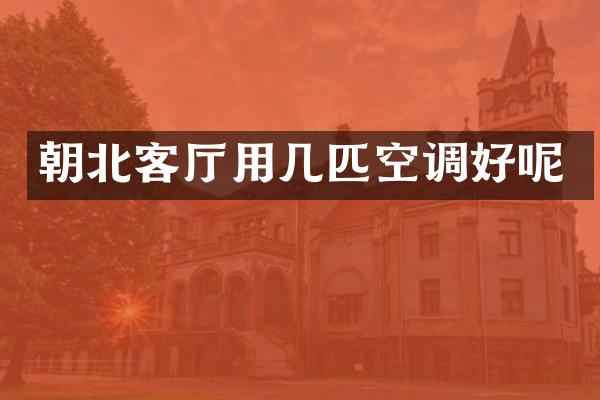 朝北客厅用几匹空调好呢