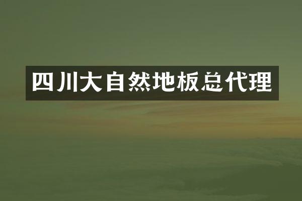 四川大自然地板总代理