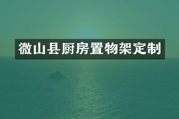 微山县厨房置物架定制