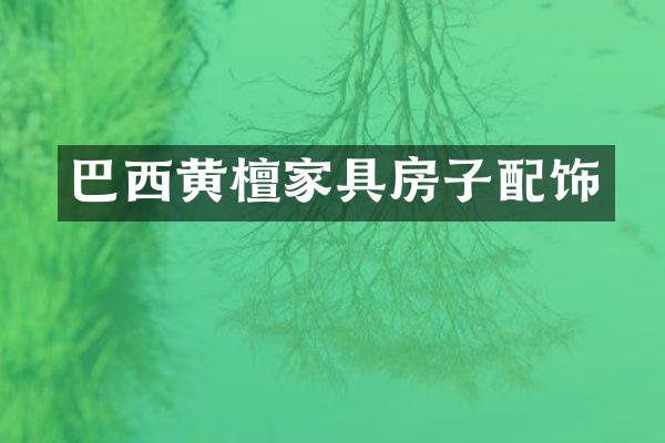 巴西黄檀家具房子配饰