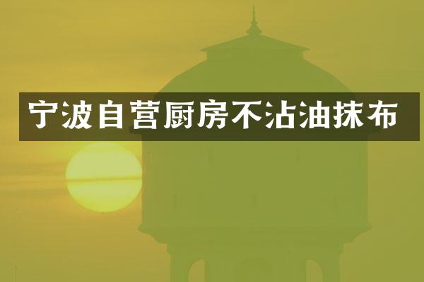 宁波自营厨房不沾油抹布