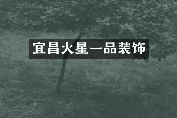 宜昌火星一品装饰