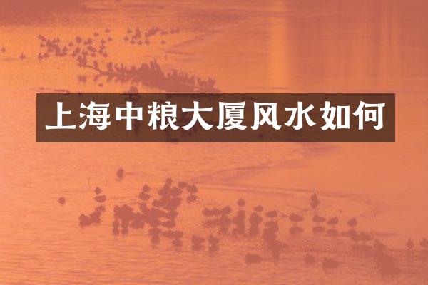 上海中粮大厦风水如何