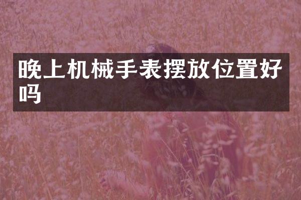 晚上机械手表摆放位置好吗