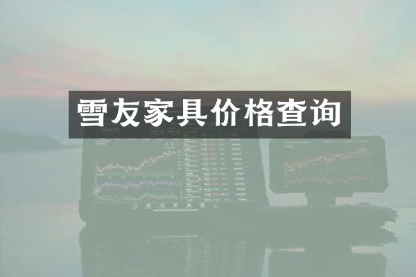 雪友家具价格查询