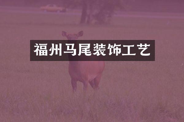 福州马尾装饰工艺