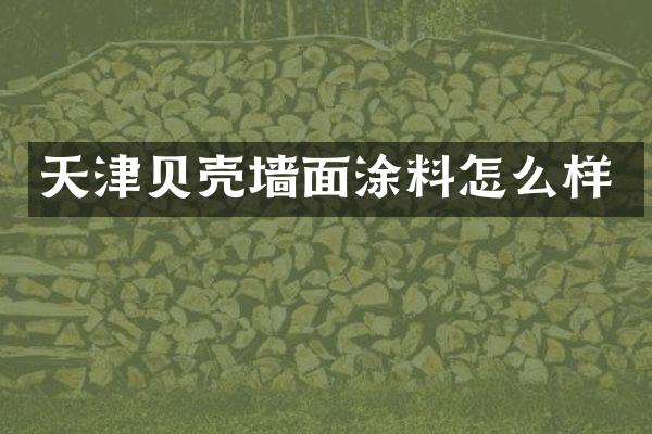 天津贝壳墙面涂料怎么样