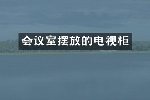 会议室摆放的电视柜