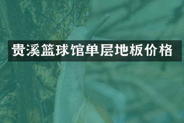 贵溪篮球馆单层地板价格