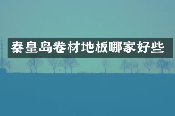 秦皇岛卷材地板哪家好些