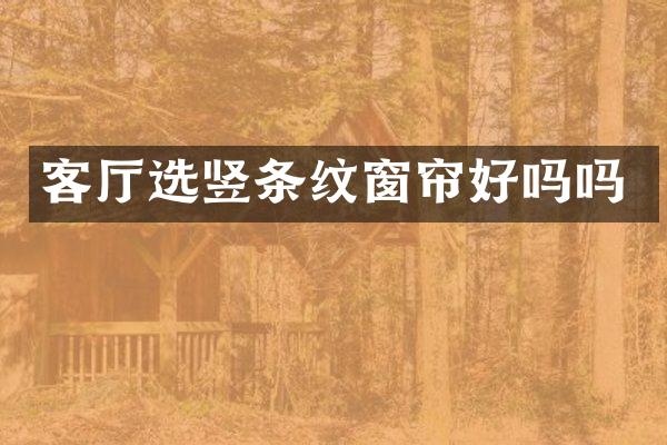 客厅选竖条纹窗帘好吗吗