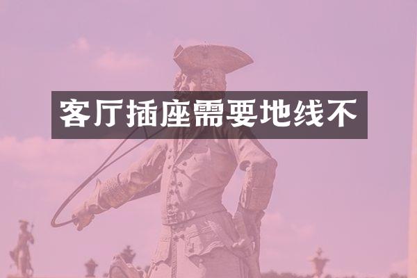 客厅插座需要地线不