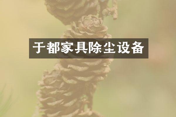 于都家具除尘设备
