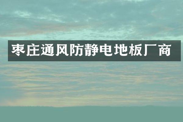 枣庄通风防静电地板厂商