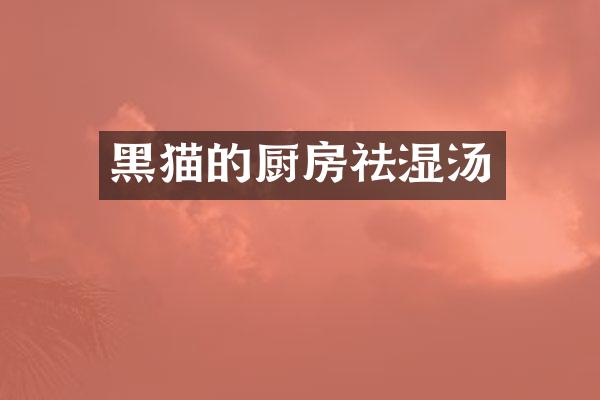 黑猫的厨房祛湿汤