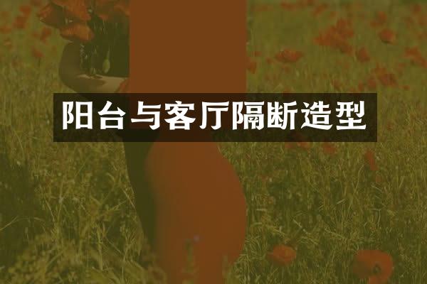 阳台与客厅隔断造型