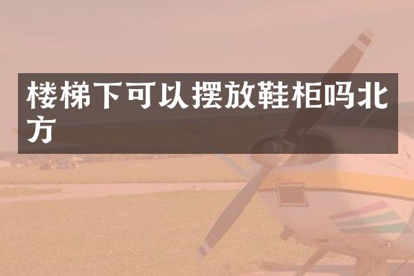 楼梯下可以摆放鞋柜吗北方