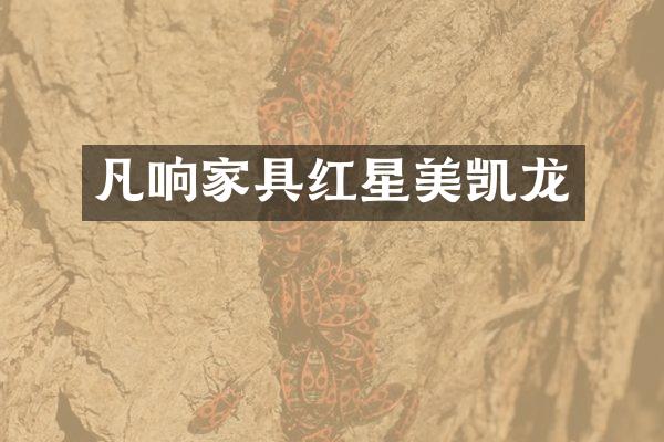 凡响家具红星美凯龙
