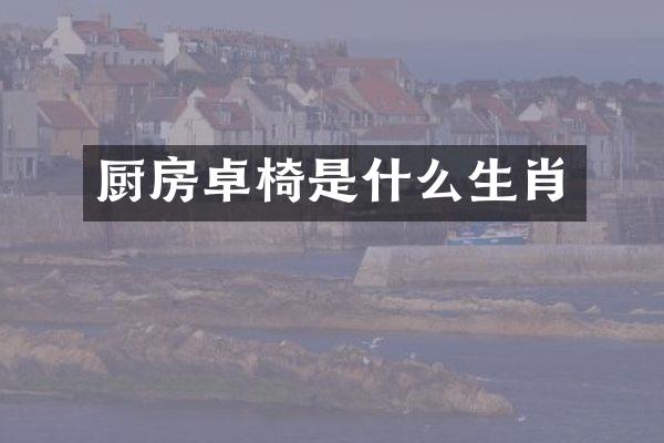 厨房卓椅是什么生肖