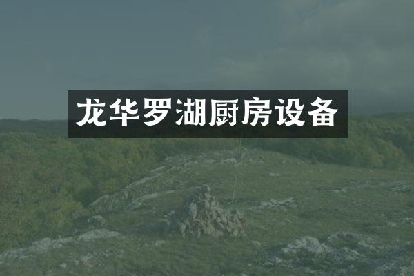 龙华罗湖厨房设备