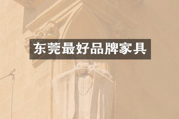 东莞最好品牌家具