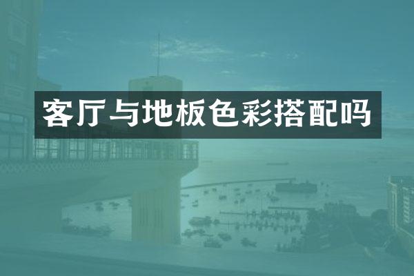 客厅与地板色彩搭配吗