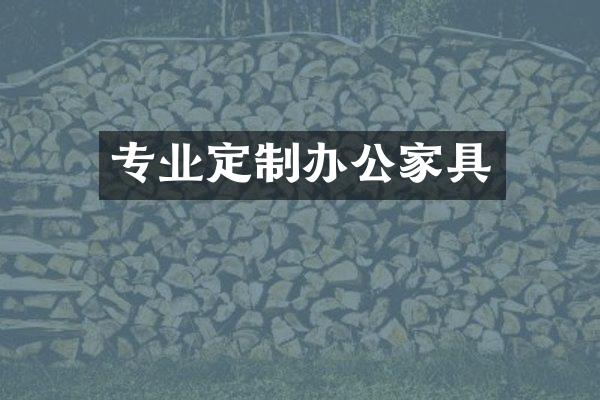 专业定制办公家具