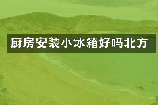 厨房安装小冰箱好吗北方